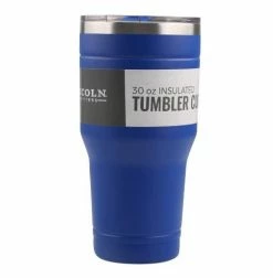 Lincoln Outfitters 30oz. Stainless Steel Blue Tumbler 30LO287 - Camp Kitchen -Lincoln Outfitters Store 03456948941b1513d9ce81b3f66e41828e0f406d 32630017 32630017 image 32630017