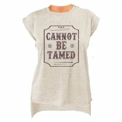 Lincoln Outfitters Ladies Rolled Cuff Short Sleeve Fashion T-Shirt - LO-LF14 - T-Shirts