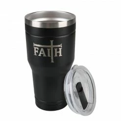 Lincoln Outfitters "Faith" 30 oz. Religious Tumbler, Black - 89-634-0204 - Tumblers -Lincoln Outfitters Store 1a5831bfb170801ebe23f9b3ee51ea5f0a6ab92a 32631057 3