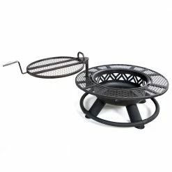 Lincoln Outfitters Steel Fire Pit with BBQ Grate - 90-165-0204 - Fire Pits & Heaters 19 Lincoln Outfitters Steel Fire Pit with BBQ Grate - 90-165-0204 - Fire Pits & Heaters -Lincoln Outfitters Store 2443f2157ff2aeb46e50b85d2e35588b49d2eb8d 32150005 7