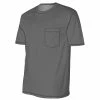 Lincoln Outfitters Men's Heavyweight Relaxed Fit Short Sleeve Pocket Tee Steel Grey - LOPK-01R-SGY - Pocket T-Shirt -Lincoln Outfitters Store 2a67ed99472640802b9a64c57154202ad382d9bf LOPK 01R STEEL GREY