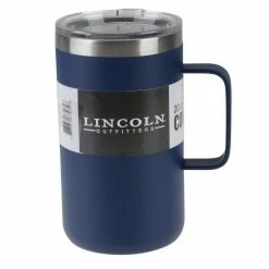 Lincoln Outfitters 20 Oz. Coffee Mug Navy Blue 87-962-0204 - Water Bottles & Hydration