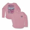 Lincoln Outfitters Girls' Ferris Wheels And Funnel Cakes Long Sleeve T-Shirt Loyls-04 - Shirts