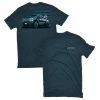 Lincoln Outfitters Men's Short Sleeve Dually Truck T-Shirt Bluesteel Black Heather - LO-140 - T-Shirts