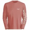 Lincoln Outfitters Women's Lincoln Ladies Logo Long Sleeve T-Shirt Burnt Coral - LO-LLS706-BTC - Long Sleeve Shirts Women's -Lincoln Outfitters Store 9129d514a0ad12fe9b5c3606e17237927977893e LO LLS706 BURNT CORAL