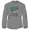 LO Youth Boy's Buck Wild Long Sleeve T-Shirt Gray - LOYMM-04 - T-Shirts 1 LO Youth Boy's Buck Wild Long Sleeve T-Shirt Gray - LOYMM-04 - T-Shirts -Lincoln Outfitters Store 9378f02b1f187f05b9036ba5cdb99cba6a9a92fe LOYMM 04 FROST GRAY