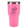 Lincoln Outfitters "Faith Over Fear" 30 oz. Religious Tumbler, Pink - 89-635-0204 - Tumblers -Lincoln Outfitters Store abab49dac569c758abc34cffb179b091214d4e94 32631058