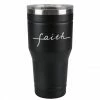 Lincoln Outfitters "Faith" 30 oz. Religious Tumbler, Black - 89-632-0204 - Tumblers -Lincoln Outfitters Store b2c46d981e010cffb9a23597f51d2af82a706714 32631055