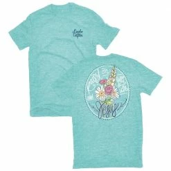 Lincoln Outfitters Ladies Raised on Sweet Tea and Jesus Short Sleeve T-Shirt - LO-L201 - T-Shirts
