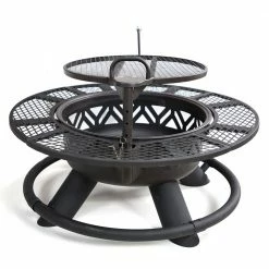 Lincoln Outfitters Steel Fire Pit with BBQ Grate - 90-165-0204 - Fire Pits & Heaters 14 Lincoln Outfitters Steel Fire Pit with BBQ Grate - 90-165-0204 - Fire Pits & Heaters -Lincoln Outfitters Store cb1d9296dcd892393dd313d7e848716beed0b93e 32150005 2