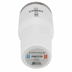 Lincoln Outfitters "All Things Through Christ" 30 oz. Religious Tumbler, White - 89-645-0204 - Tumblers -Lincoln Outfitters Store cdb9d6b1820308fb03d385aabd2d10a5b879c2a5 32631068 4