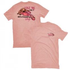 Lincoln Outfitters Ladies Short Sleeve T-shirt Coral Cloud - LO-L378 - Long Sleeve Shirts Women's