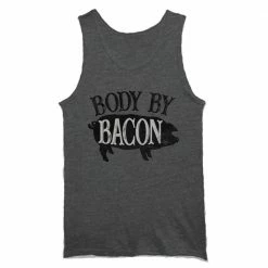 Lincoln Outfitters Men's Body By Bacon Sleeveless T-Shirt - LOT-91 - T-Shirts