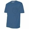Lincoln Outfitters Men's Heavyweight Pocket T-Shirt - LOPK-01-BLU