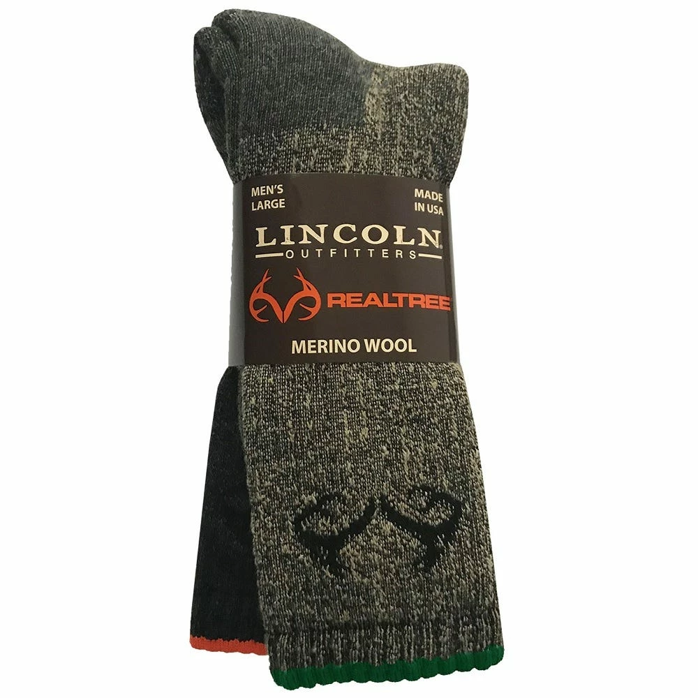 Lincoln Outfitters Men's Merino Wool Blend Sock 2 Pack Assorted - RT/L2/72123-ASST - Socks 3 Lincoln Outfitters Men's Merino Wool Blend Sock 2 Pack Assorted - RT/L2/72123-ASST - Socks