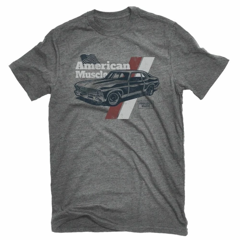 Lincoln Outfitters Men's American Muscle Short Sleeve T-Shirt - LO-113 - T-Shirts 3 Lincoln Outfitters Men's American Muscle Short Sleeve T-Shirt - LO-113 - T-Shirts