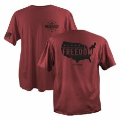 Lincoln Outfitters Men's Freedom Strong Short Sleeve T-Shirt - SG-80 - T-Shirts
