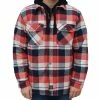 Lincoln Outfitters Men's Hooded Shirt Jacket Baked Apple - LOHJ-A0417B - Jackets
