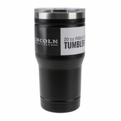 Lincoln Outfitters 20 oz. Tumbler, Black 87-946-0204 - Water Bottles & Hydration